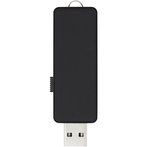 Light Up USB Stick Mit Weissem Licht , schwarz / silber / weiss MB , 32 GB , ABS Kunststoff MB , 6,00cm x 1,30cm x 2,00cm (Länge x Höhe x Breite), Bild 4