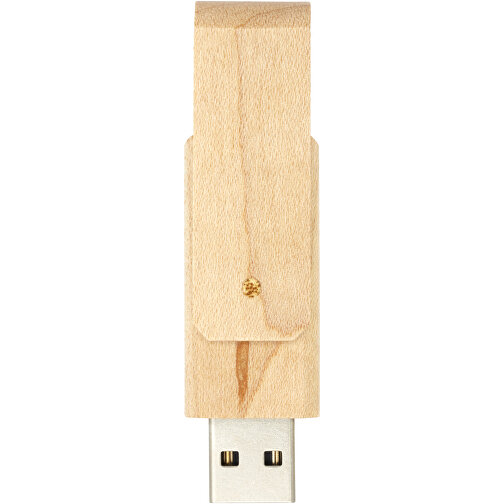 Rotate USB Stick Aus Holz , hellbraun MB , 2 GB , Holz MB , 6,20cm x 1,30cm x 2,00cm (Länge x Höhe x Breite), Bild 3