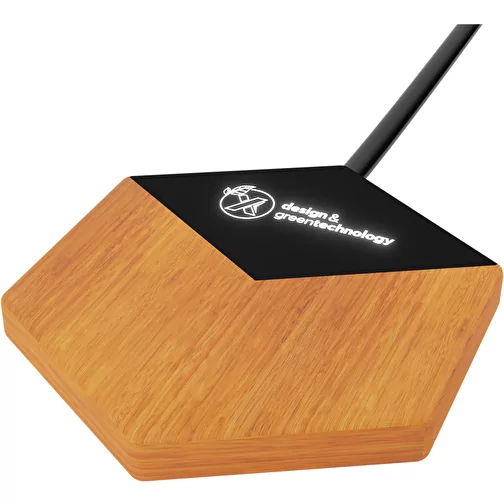 SCX.design W14 chargeur sans fil 10 watts avec logo lumineux, Image 1