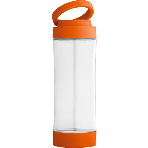 QUINTANA. Sportflasche Aus Glas 390 Ml , orange, Glas, , Bild 1