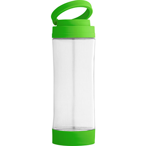 QUINTANA. Sportflasche Aus Glas 390 Ml , hellgrün, Glas, , Bild 1