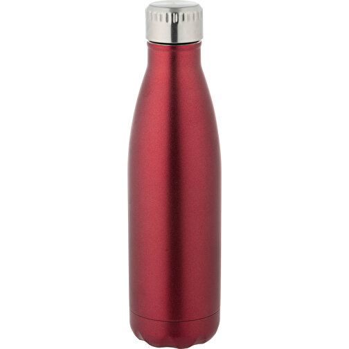 SHOW SATIN. Trinkflasche Aus Edelstahl 540ml , rot, Edelstahl, , Bild 1