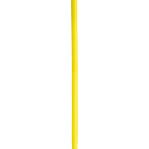LUCIAN. Fluoreszierender Bleistift Aus Holz , gelb, Holz, , Bild 1