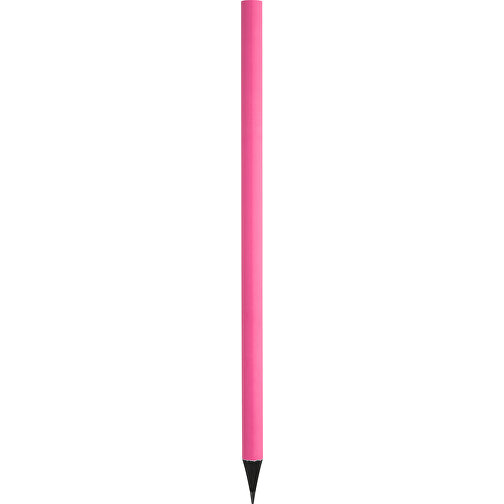 LUCIAN. Fluoreszierender Bleistift Aus Holz , rosa, Holz, , Bild 2