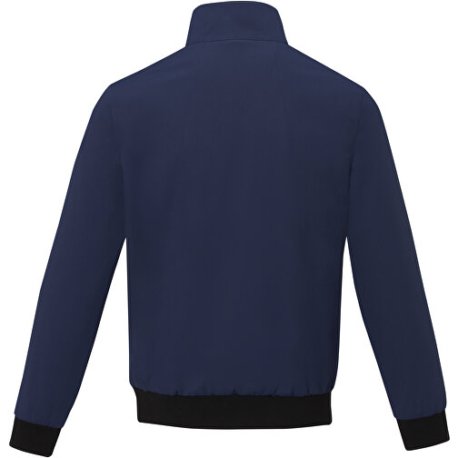 Keefe Leichte Bomberjacke - Unisex , navy, 240T cotton feel twill with TPU clear lamination 100% Polyester, 188 g/m2, Lining, 210T taffeta 100% Polyester, 60 g/m2, 3XL, , Bild 4