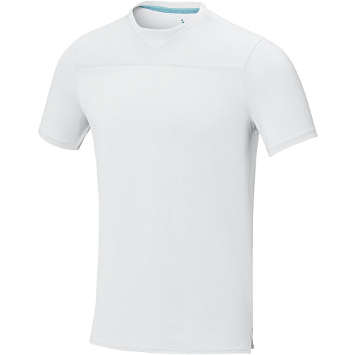 Borax Cool Fit T-Shirt Aus Recyceltem  GRS Material Für Herren , weiss, Mesh mit Cool Fit Finish 90% GRS zertifiziertes recyceltes Polyester, 10% Elastan, 160 g/m2, XXL, , Bild 1