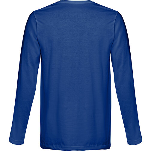 THC BUCHAREST. Herren Langarm T-Shirt , königsblau, 100% Baumwolle, XXL, 78,00cm x 61,00cm (Länge x Breite), Bild 2