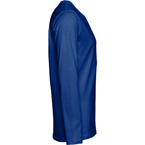 THC BUCHAREST. Herren Langarm T-Shirt , königsblau, 100% Baumwolle, XL, 76,50cm x 58,00cm (Länge x Breite), Bild 3