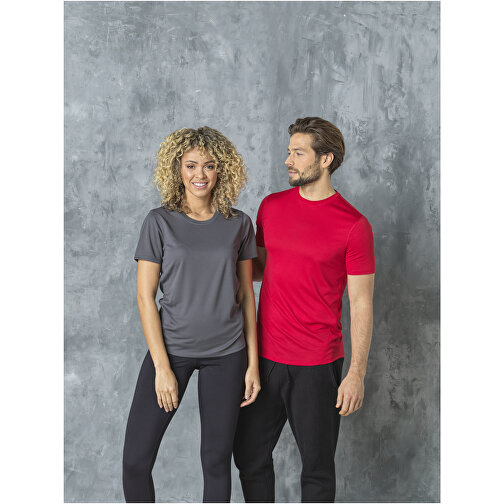 Kratos Cool Fit T-Shirt Für Damen , rot, Mesh    100% Polyester, 105 g/m2, 4XL, , Bild 7