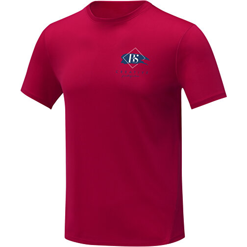 Kratos Cool Fit T-Shirt Für Herren , rot, Mesh mit Cool Fit Finish 100% Polyester, 105 g/m2, 3XL, , Bild 2