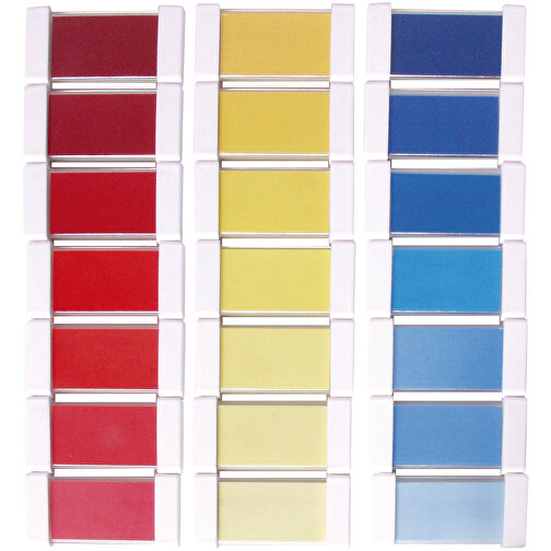 Farbtäfelchen - Kasten Mit 63 Stück , , 25,00cm x 6,00cm x 25,00cm (Länge x Höhe x Breite), Bild 1