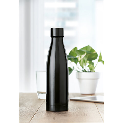 Belo Bottle , schwarz, Edelstahl, , Bild 9