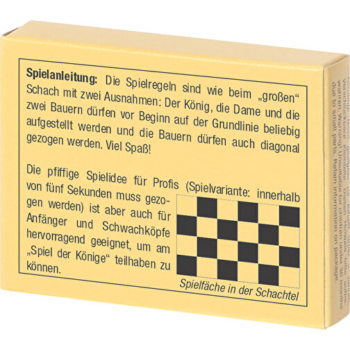 Dodl-Schach , , 6,50cm x 1,30cm x 5,00cm (Länge x Höhe x Breite), Bild 3