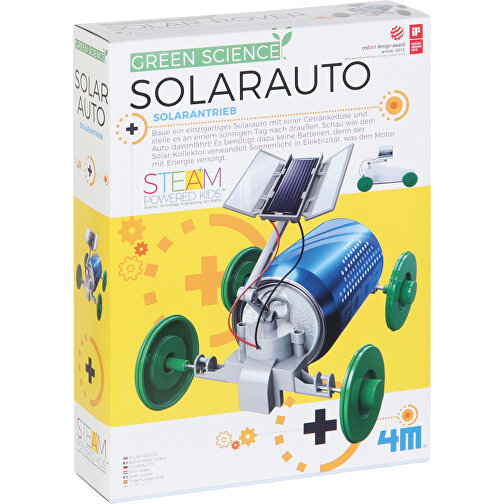 Green Science - Solarauto , , 24,00cm x 6,00cm x 21,50cm (Länge x Höhe x Breite), Bild 3