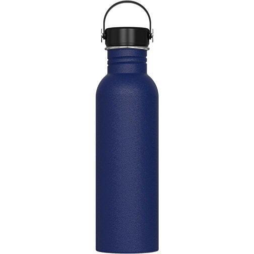 Wasserflasche Marley 750ml , dunkelblau, Edelstahl & PP, 24,40cm (Höhe), Bild 1