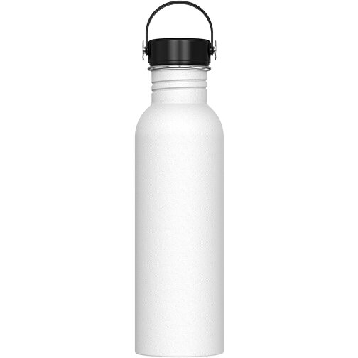 Wasserflasche Marley 750ml , weiß, Edelstahl & PP, 24,40cm (Höhe), Bild 1