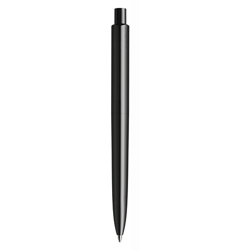 Prodir DS8 PSP Push Kugelschreiber , Prodir, schwarz/silber/orange, Kunststoff/Metall, 14,10cm x 1,50cm (Länge x Breite), Bild 3
