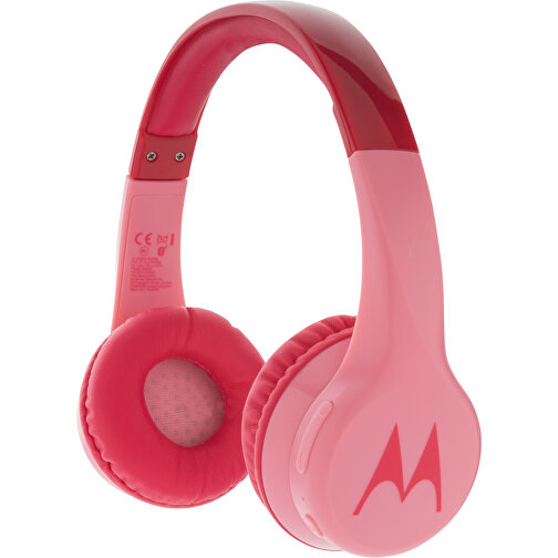 Motorola JR 300 Kids Wireless Safety Headphone, Rosa , rosa, ABS, 15,60cm x 16,00cm (Länge x Höhe), Bild 1