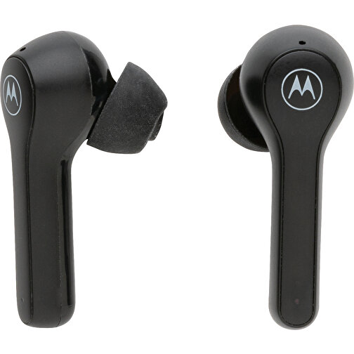 Motorola IPX5 TWS MOTO Buds 85, Schwarz , schwarz, ABS, 4,40cm x 2,40cm (Länge x Höhe), Bild 3