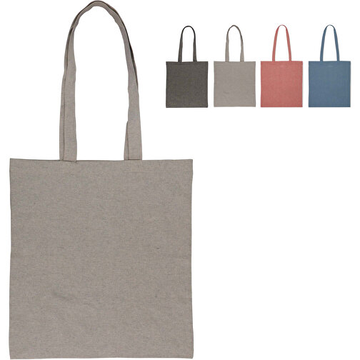 Bolso de compras de algodón reciclado 38x42 cm, Imagen 2