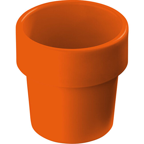 Hot-but-cool Tasse Mit Erdbeersamen , orange, Bio PE, 9,00cm (Höhe), Bild 1