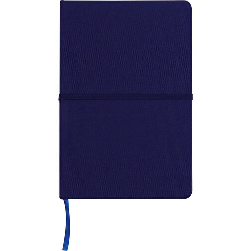 Bullet Journal DIN A5 Aus RPET-Material , dunkelblau, R-PET & recycled paper, 14,00cm x 21,00cm x 1,20cm (Länge x Höhe x Breite), Bild 2