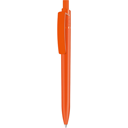 RECYCLED PET PEN STEP F , uma, orange, Naturmaterialien, 14,06cm (Länge), Bild 1