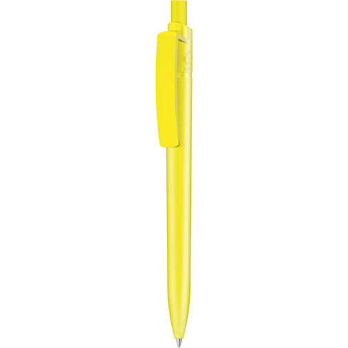 RECYCLED PET PEN STEP F , uma, gelb, Naturmaterialien, 14,06cm (Länge), Bild 1
