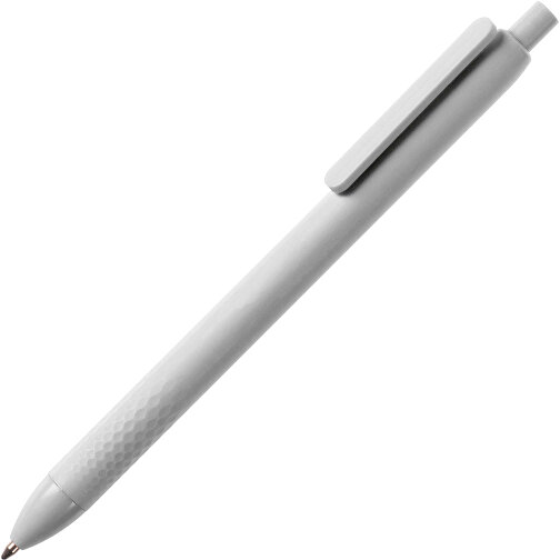 Kugelschreiber Papier/Mais (PLA) , weiss, PLA, 14,60cm (Höhe), Bild 2