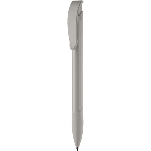 Kugelschreiber Apollo Recycled Mit Griffzone , grau, Recycled ABS, 14,70cm (Länge), Bild 1