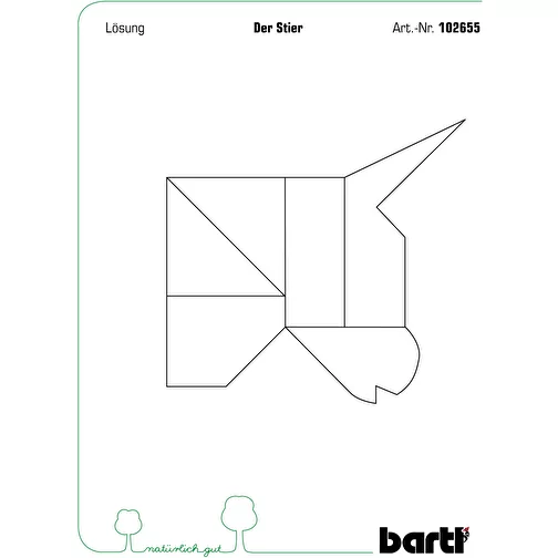 Mini puzzle de taureau, Image 4