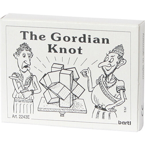 The Gordian Knot , , 6,50cm x 1,30cm x 5,00cm (Länge x Höhe x Breite), Bild 1