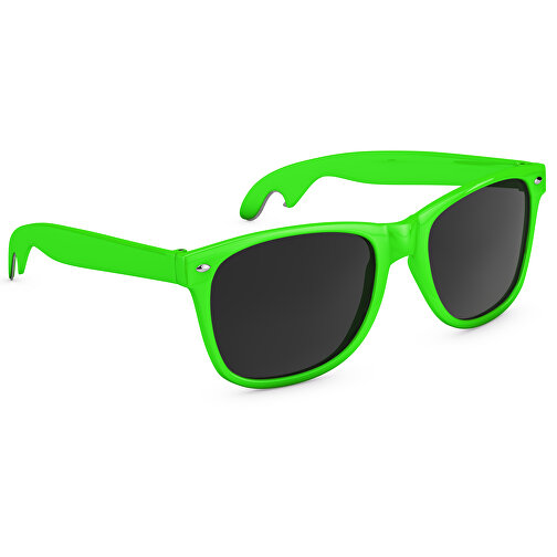 SunShine Cheers Glänzend - UV 400 , Promo Effects, grün, Rahmen aus Polycarbonat und Glass aus AC, 14,50cm x 4,80cm x 15,00cm (Länge x Höhe x Breite), Bild 2