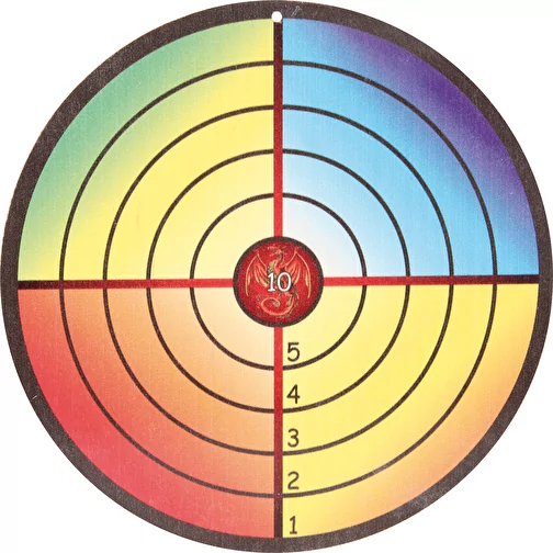 Cible multicolore, Image 1