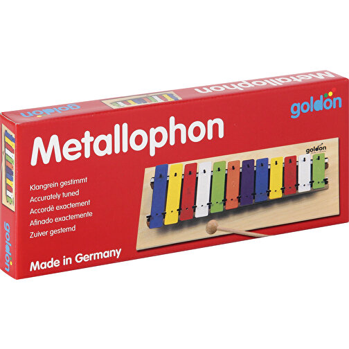 Metallophone grand, multicolore, 12 sons, Image 3