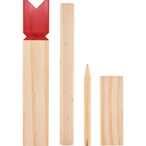 King , holzfarben, Holz, 34,30cm x 34,00cm (Länge x Breite), Bild 4