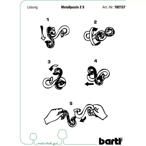 Puzzle en métal 2 S, Image 3