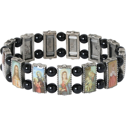 Metall-Armband Mit Religiösen Motiven , , 6,00cm x 6,00cm (Länge x Breite), Bild 2