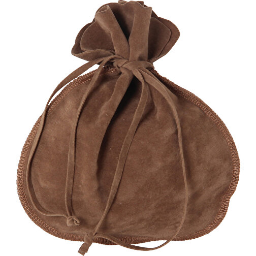 Sac aspect daim grand marron clair, Image 1