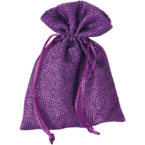 Bolsa de purpurina pequeña morada, Imagen 1