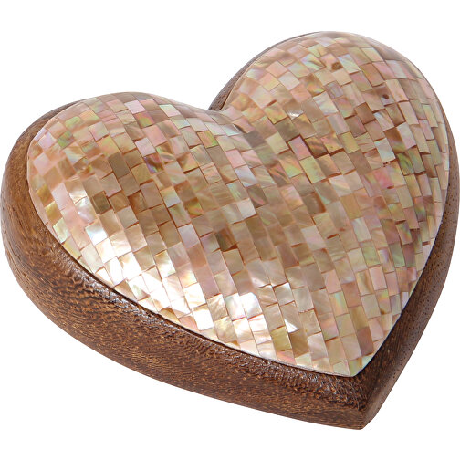 Deco Heart eksklusiv brun, Billede 1