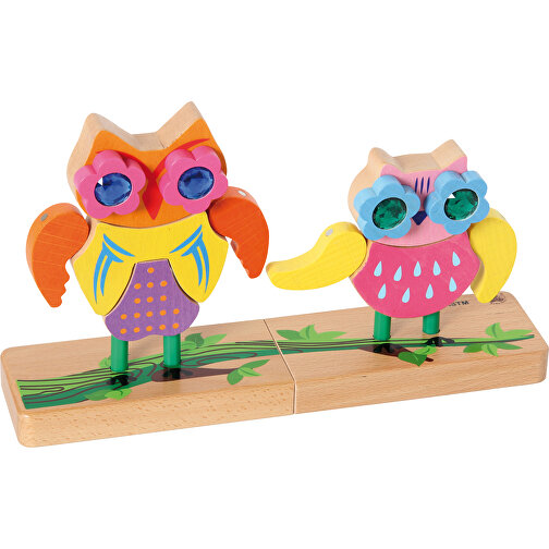 Funny Owls Matching Game, Bilde 1
