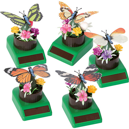 Solar-Schmetterling Sortiert , , 10,50cm x 9,50cm x 9,50cm (Länge x Höhe x Breite), Bild 2