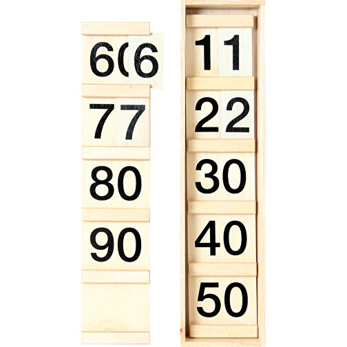 Zehnertafeln Seguintafeln II , , 50,00cm x 6,00cm x 13,00cm (Länge x Höhe x Breite), Bild 1