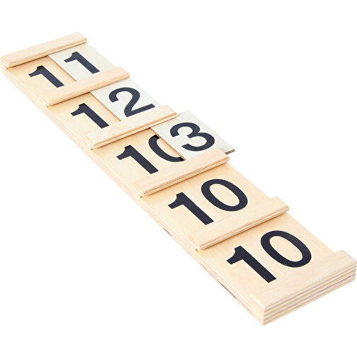 Zahlenbrett 11-19 Seguintafeln I , , 50,00cm x 6,00cm x 13,00cm (Länge x Höhe x Breite), Bild 3