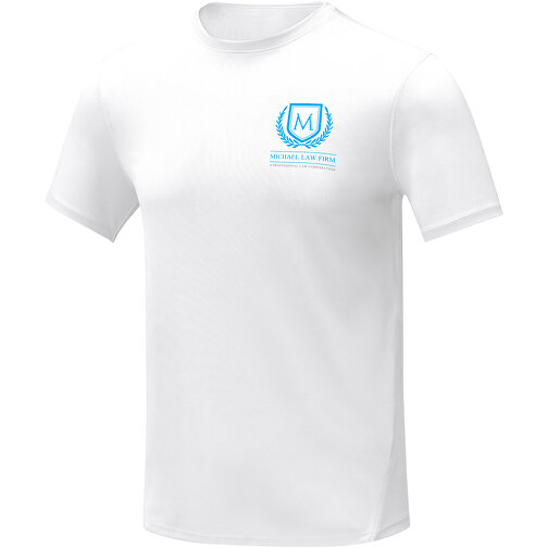 Kratos Cool Fit T-Shirt Für Herren , weiss, Mesh mit Cool Fit Finish 100% Polyester, 105 g/m2, L, , Bild 2