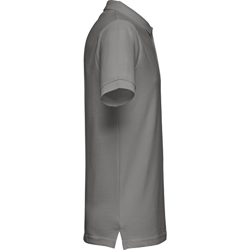 THC MONACO. Herren Poloshirt , grau, 100% Baumwolle, L, 74,00cm x 54,00cm (Länge x Breite), Bild 3
