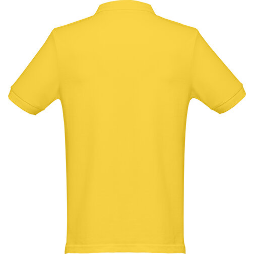 THC MONACO. Herren Poloshirt , gelb, 100% Baumwolle, S, 70,00cm x 46,00cm (Länge x Breite), Bild 2