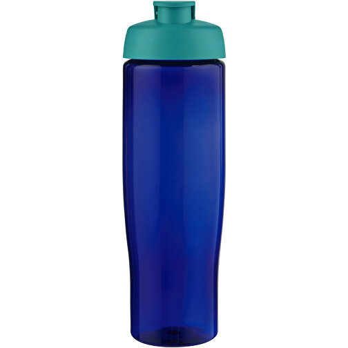 H2O Active® Eco Tempo 700 Ml Sportflasche Mit Klappdeckel , aquablau / blau, PCR Kunststoff, PP Kunststoff, 23,70cm (Höhe), Bild 3