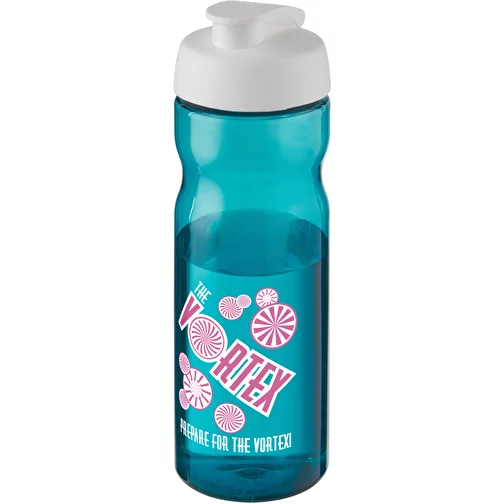 Bouteille de sport H2O Active® Base 650ml avec couvercle à clapet, Image 2